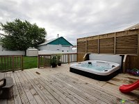 Patio avec le spa