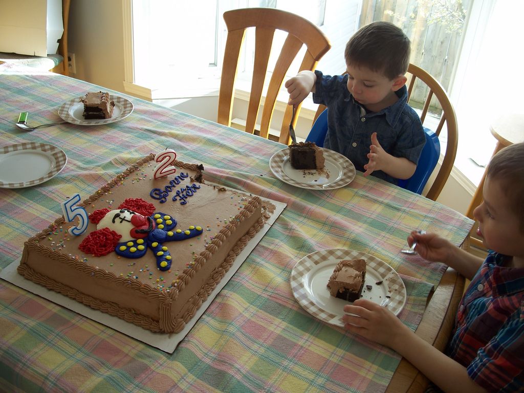 le gateau (1 semaine pour le manger)